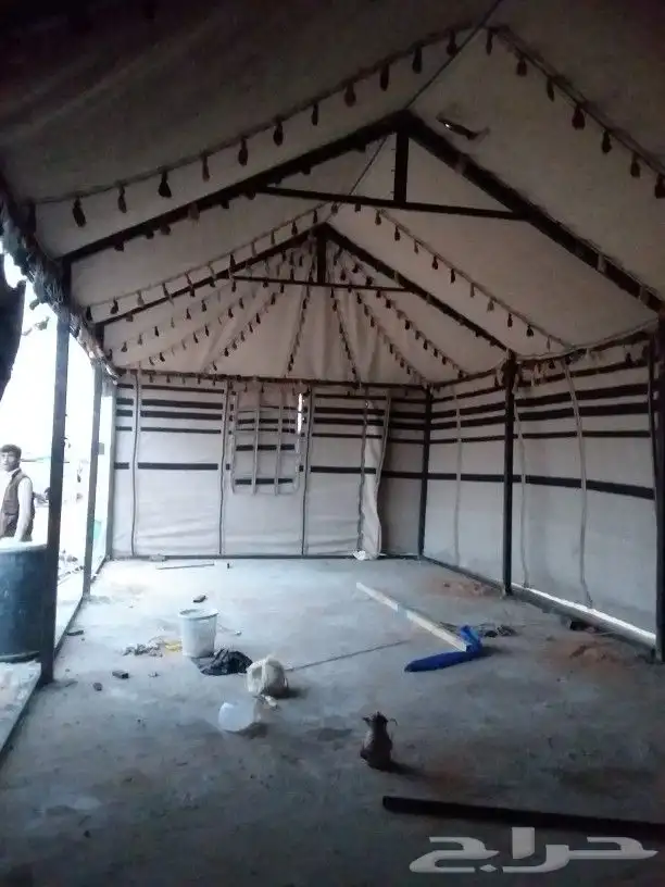 عمال تركيب خيام وبيوت الشعر وخيطه الشراعات 6
