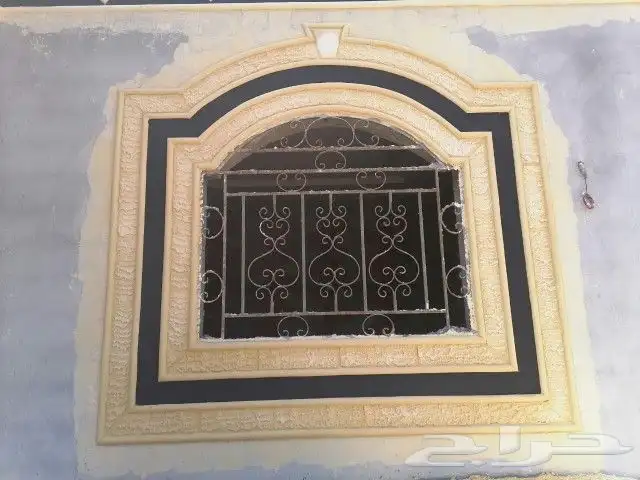 ديكورات خارجيه سمنت البيض وبطحا الرياض 4
