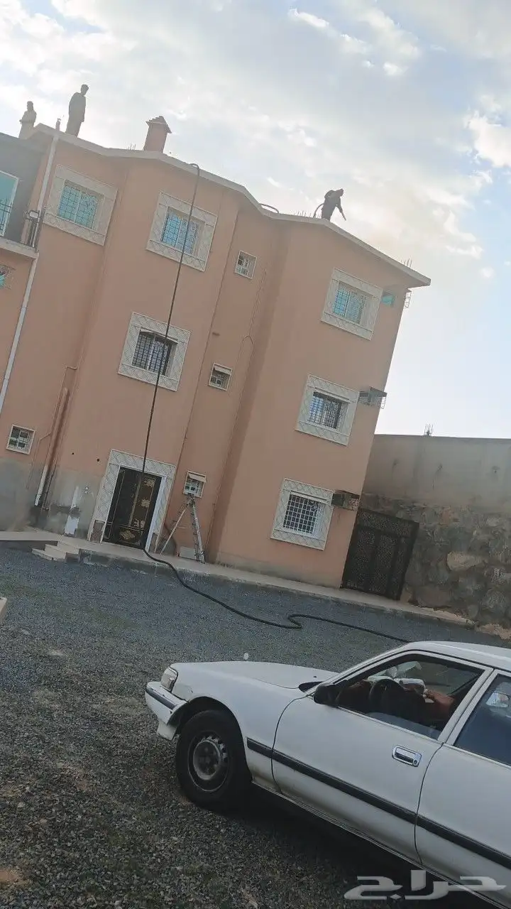 تقشير وإزالة الدهانات القديمه ب الرمل في جميع مناطق الشرقيه 1