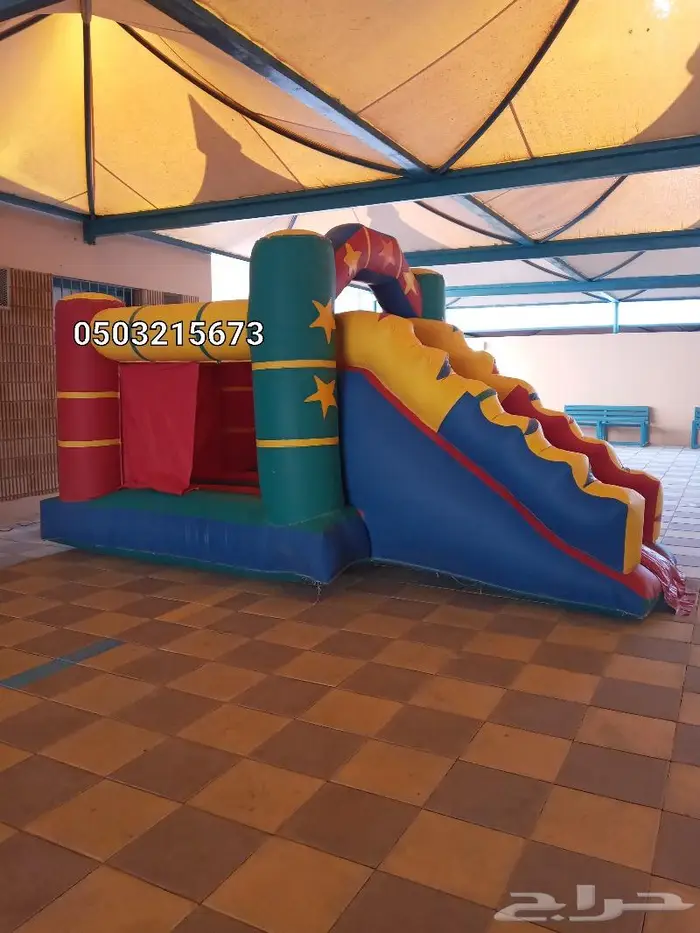 اجار نطيطات نطيطه زحليقه هوائيه العاب اطفال في الرياض 7