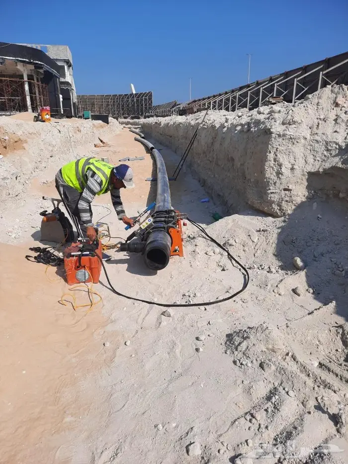 لحام مواسير البولي ايثليين 20