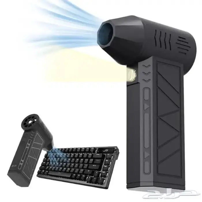 منفاخ هواء نفاث صغير ب ثلاث سرعات وكشاف 6