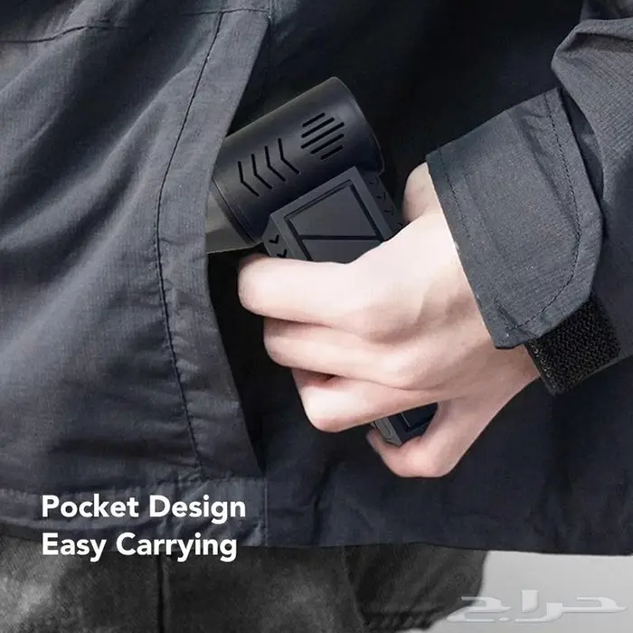 منفاخ هواء نفاث صغير ب ثلاث سرعات وكشاف 2