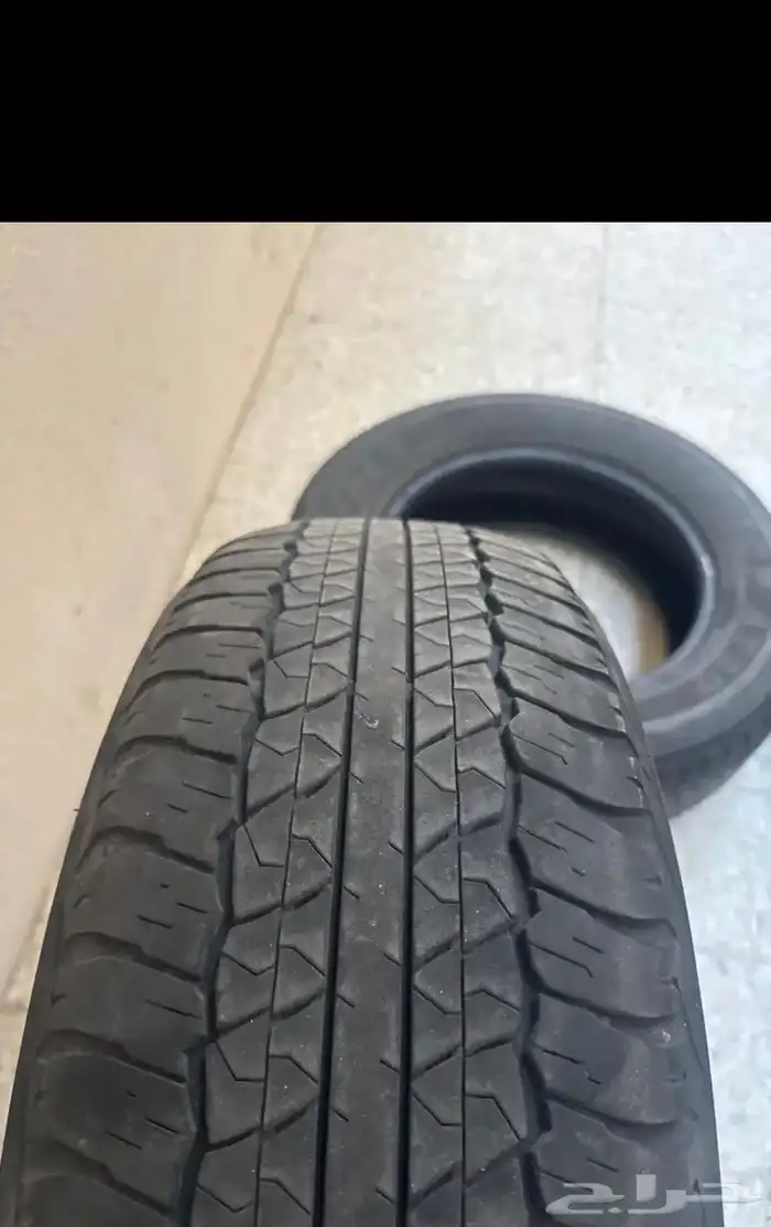 كفرات دانلوب مستعمل نظيف 1