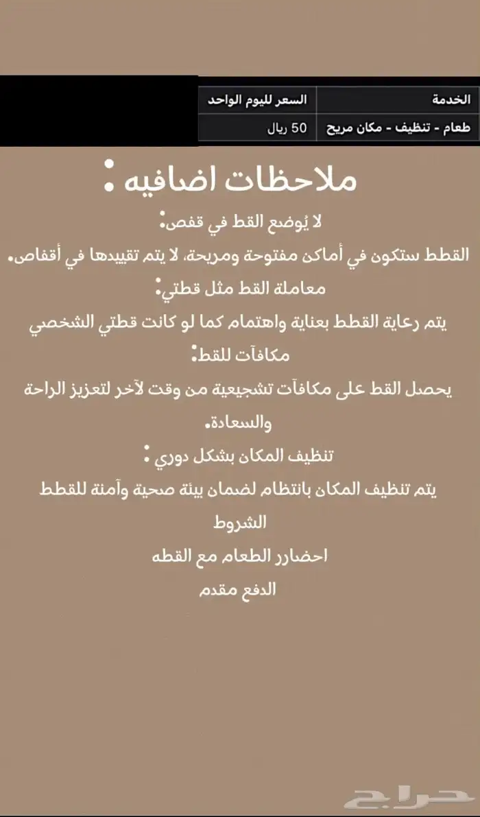 فندقه قطط وطيور عنيزه 0