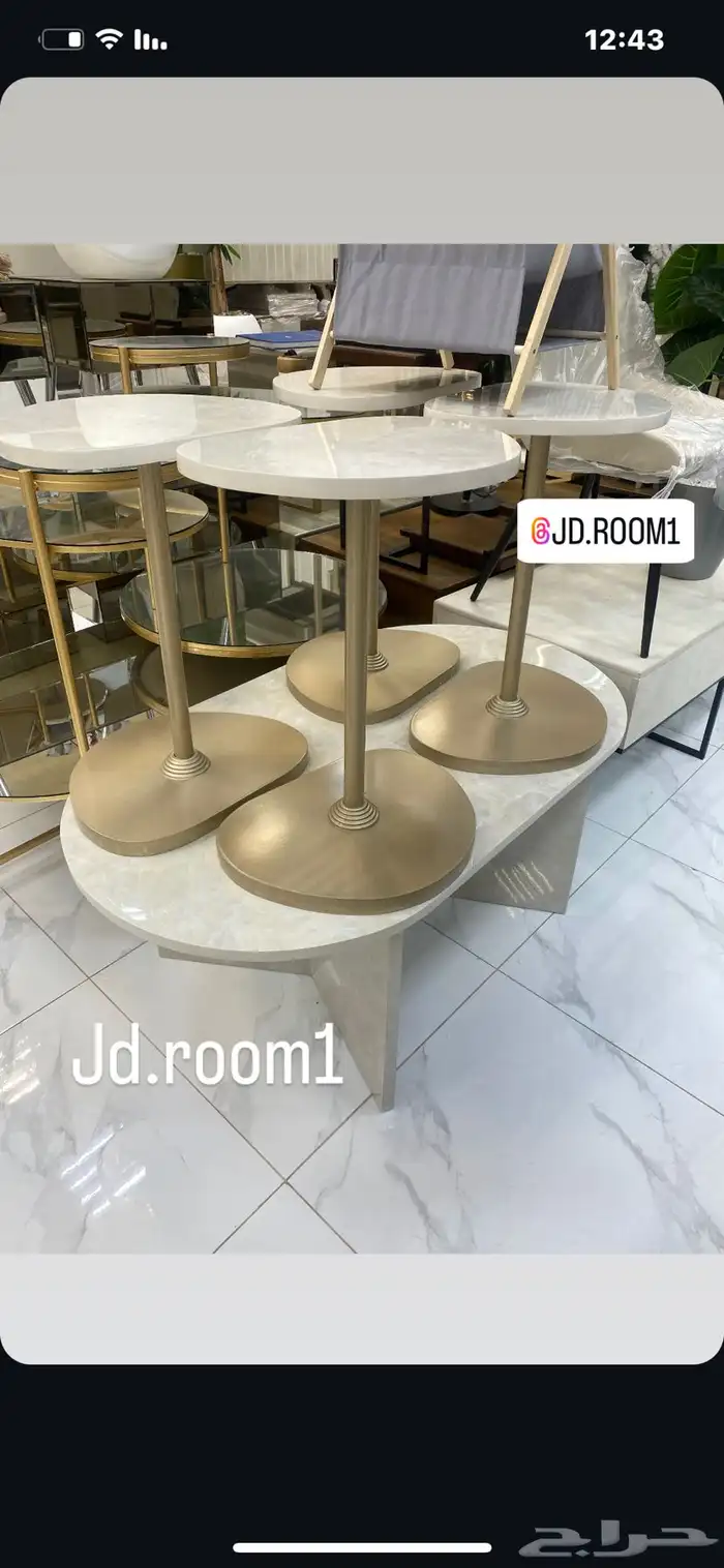 طاولات مرايا و زجاج 50