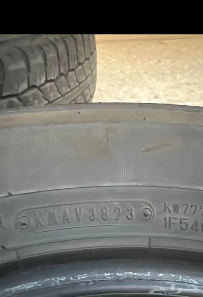 كفرات دانلوب مستعمل نظيف 3