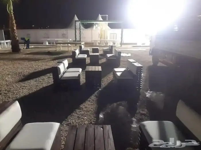 خيم اوروبية للإيجار وكنب جميع الانواع للإيجار 17