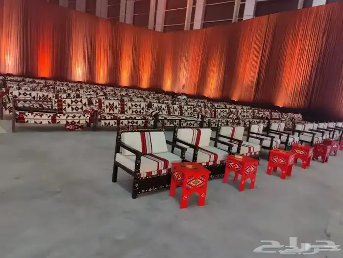 خيم اوروبية للإيجار وكنب جميع الانواع للإيجار 14