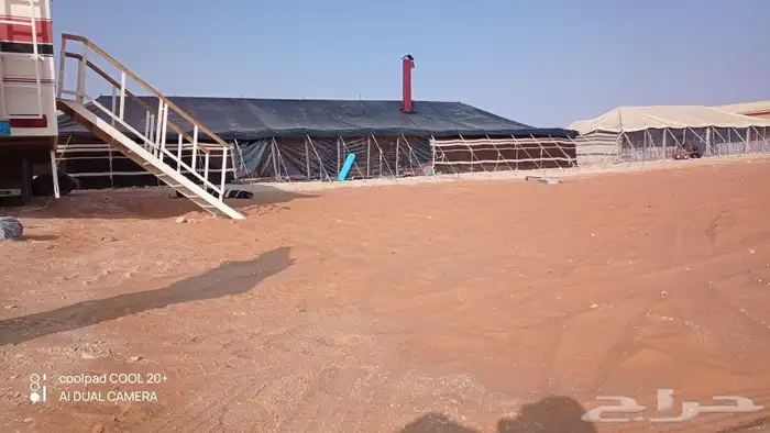 عمال تركيب خيام وبيوت الشعر وخيطه الشراعات 1