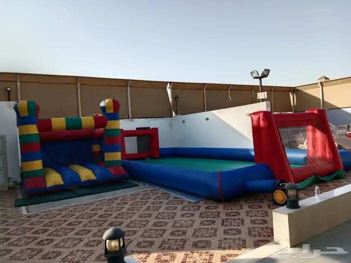ايجار يومي ملعب صابوني زحليق نطيطات جده 6