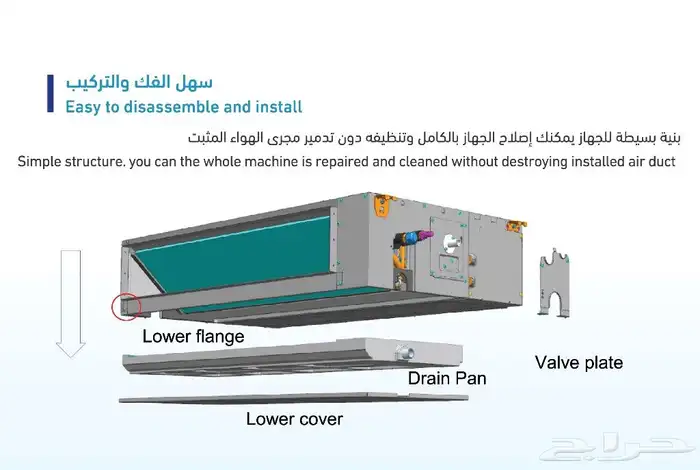 للبيع مكيف فيشر كونسيلد للحصول على التبريد والتدفئة الأفضل 2