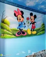 رسام جداريات محترف (مدارس .كافيهات .مطاعم .الخخ) 3