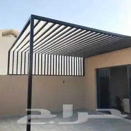 مظلات وبرجولات وجميع اعمال الحداده في منطقة الشرقيه 8
