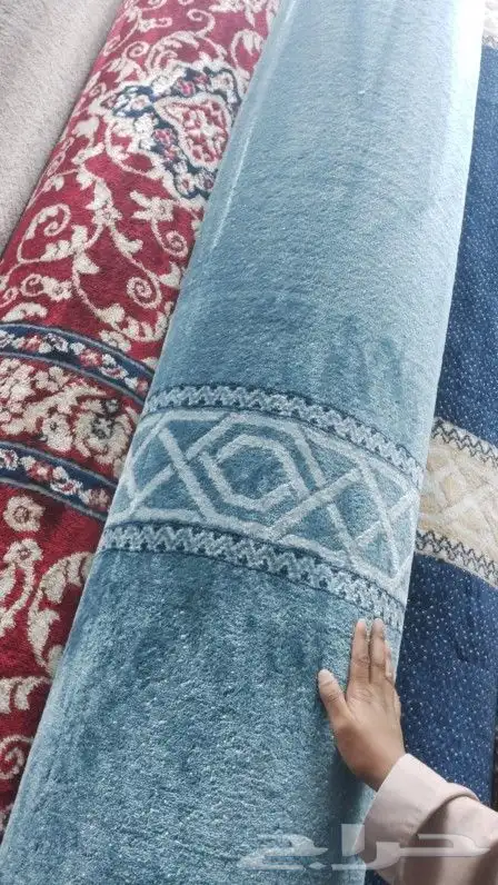 يوجد لدينا جميع انواع الموكيت والفينيل وموكيت المساجد 6