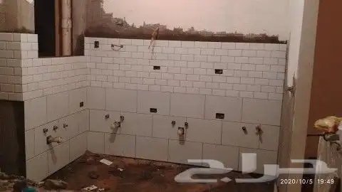 مبلط سرميك وبرسلن ورخام وتلياس تسليم مهندس شغلنا بميزان ليز 3