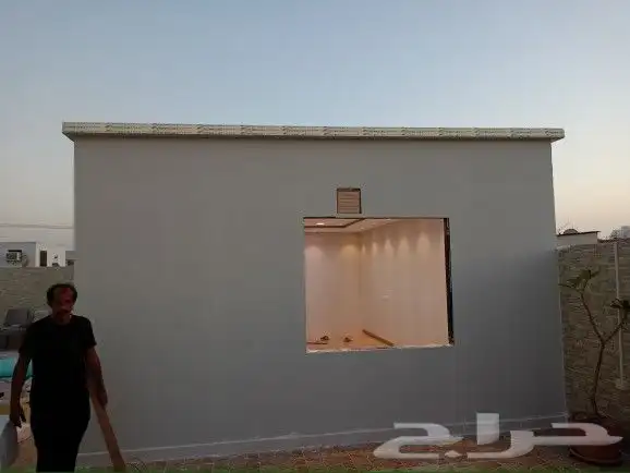 مقاول بناء غرفا وبناء ملاحق ومظلات جلسات ومظلات حدائق 0
