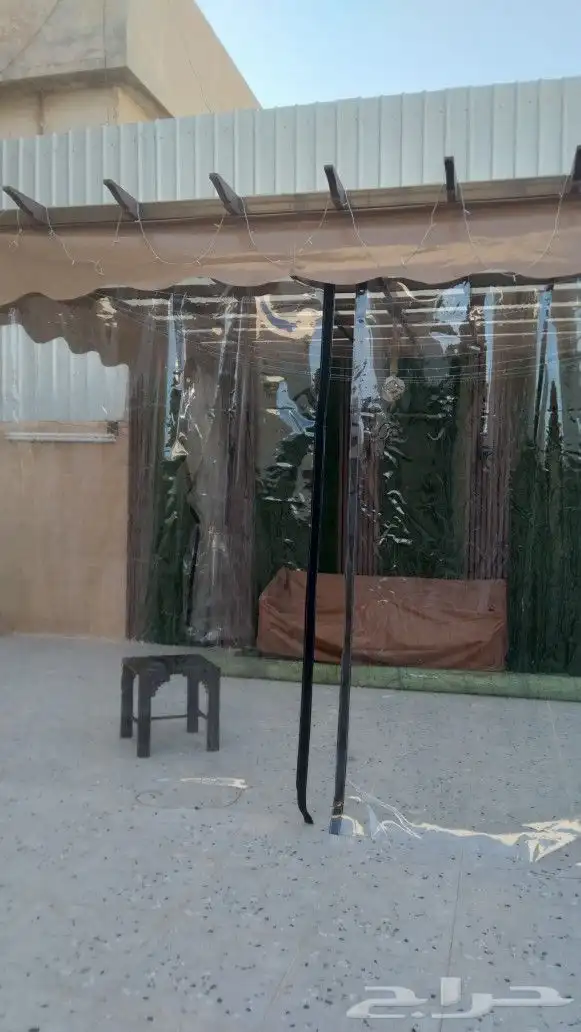 شفاف لواجهات جلسات خارجيه متحرك سماكه 7 ملي 1