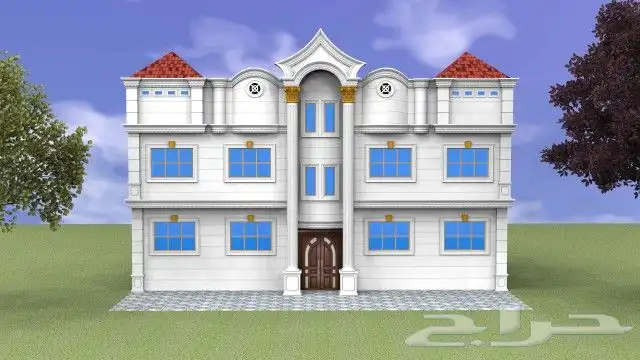 ديكورات خارجيه جي ارسي وجبس فرنسي 8