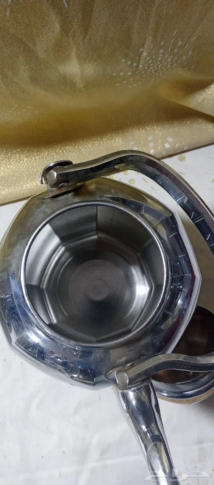 طقم دلال واباريق صناعة كورية ستاليس ستيل اصدار قديم 12