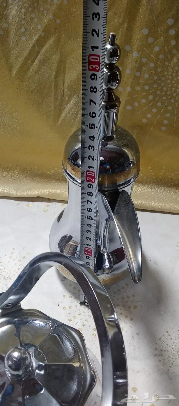 طقم دلال واباريق صناعة كورية ستاليس ستيل اصدار قديم 9