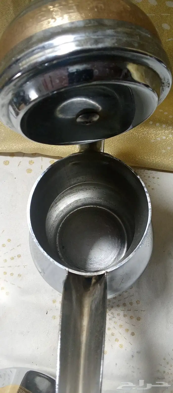 طقم دلال واباريق صناعة كورية ستاليس ستيل اصدار قديم 11