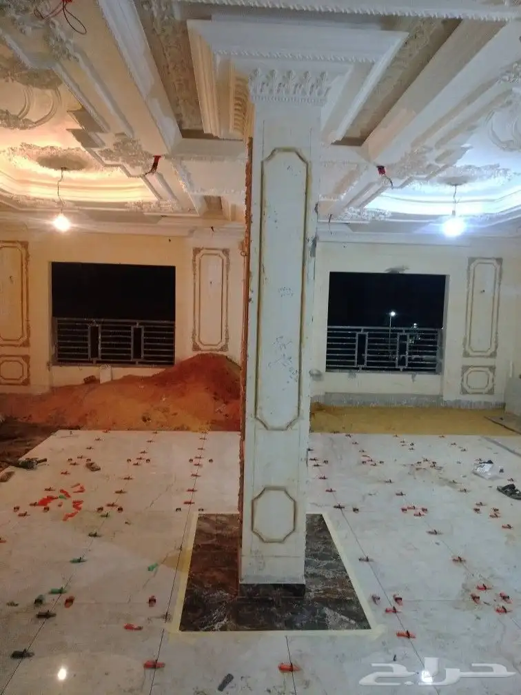 مبلط سرميك وبرسلن ورخام وتلياس تسليم مهندس شغلنا بميزان ليز 1