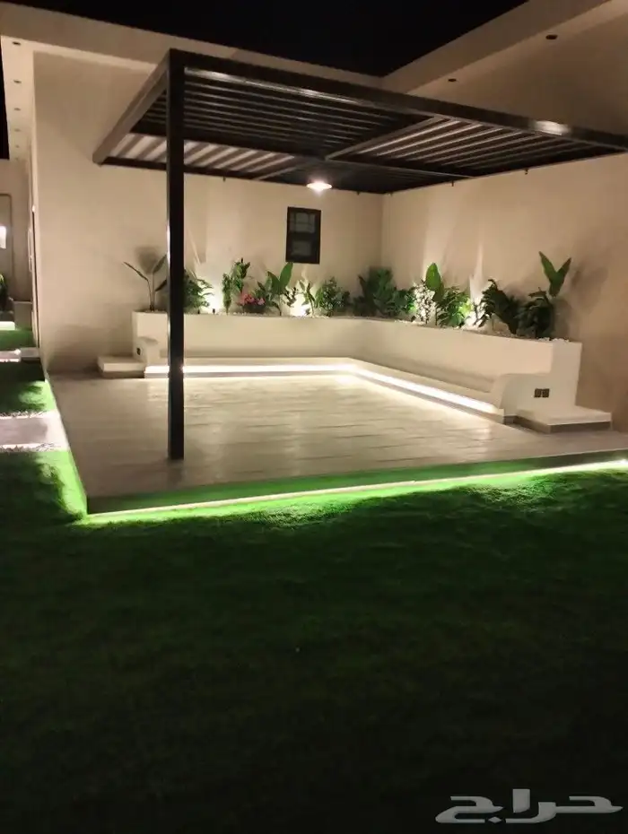 تنسيق حدائق وجلسات خارجية مودن 6