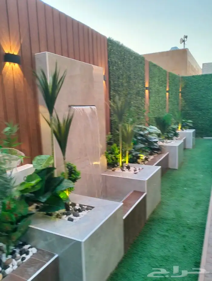 تنسيق حدائق وجلسات خارجية مودن 1