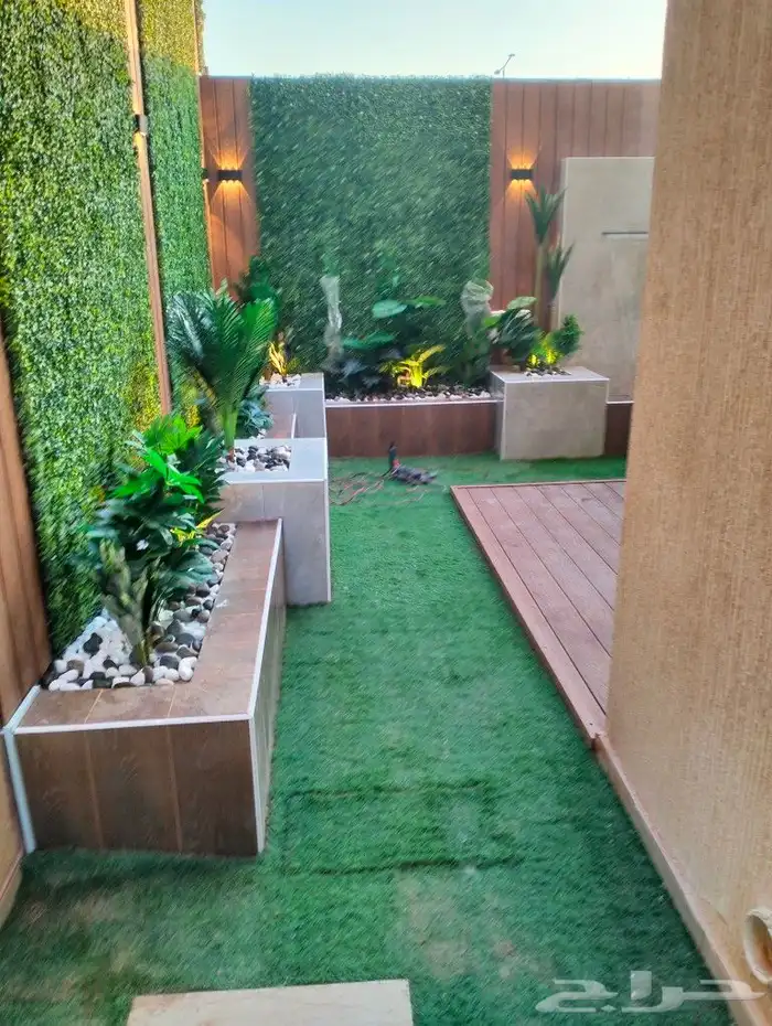 تنسيق حدائق وجلسات خارجية مودن 0