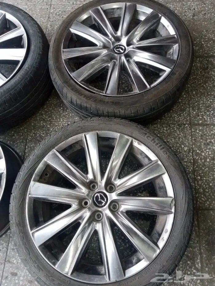 جنوط مازدا الفل كامل أصلي وكاله مقاس 19 0