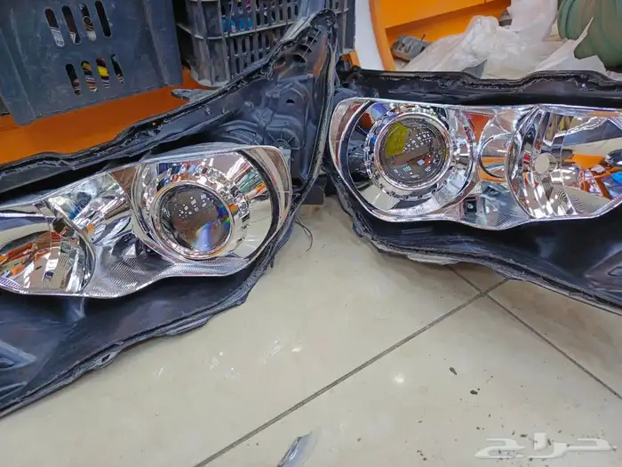 عدسات انوار زنون ليدات محولات غطيان الشمعات ليد داخلي لجميع 40