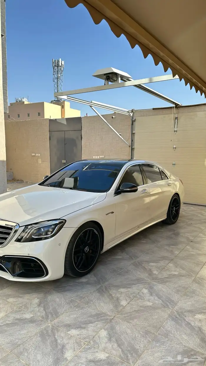 مرسيدس يخت s500 - 2014 ابيض بدي وكاله 0