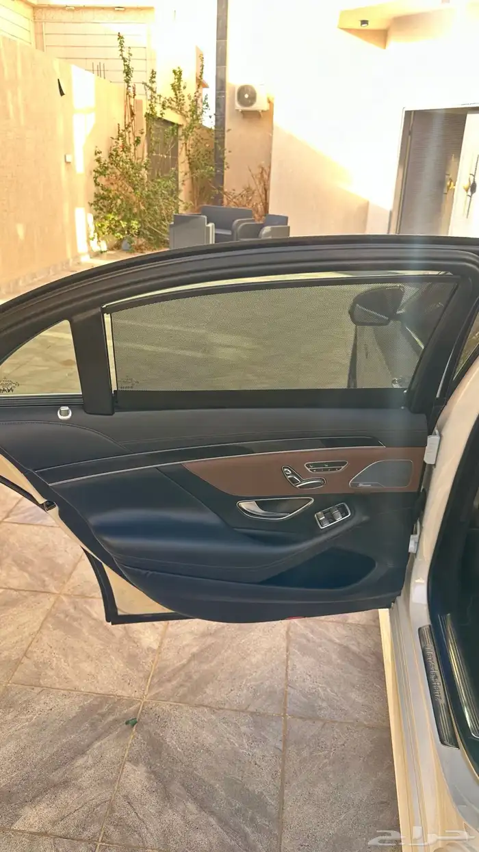مرسيدس يخت s500 - 2014 ابيض بدي وكاله 8