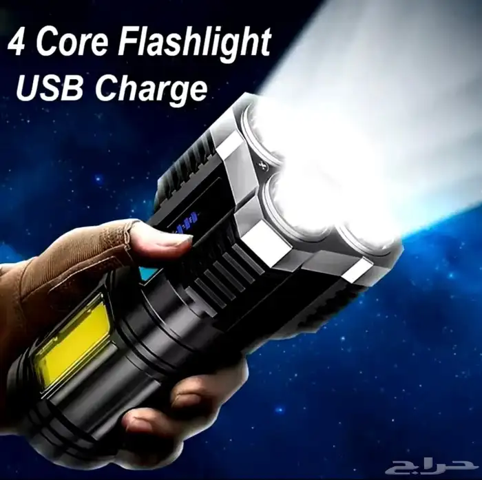 كشاف يدوي LED عالي السطوع 0