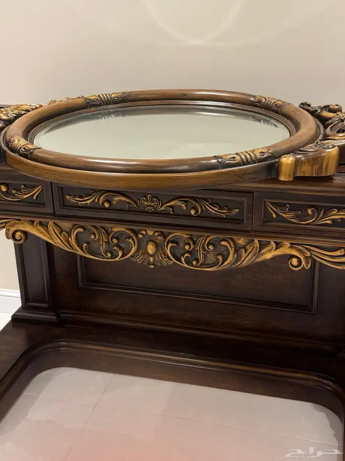 مدخل خشب مع مرايا 0