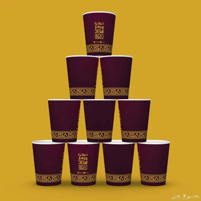 طباعة اكوب ورقية 1