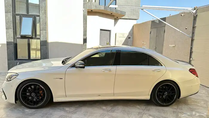 مرسيدس يخت s500 - 2014 ابيض بدي وكاله 1