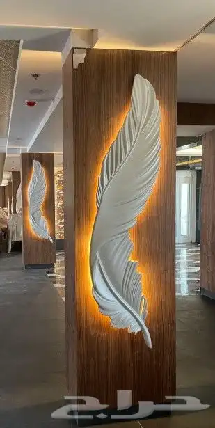 حفر ونحت جميع انواع الأخشاب cnc لوحات جدارية 3d 0