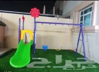 العاب ومراجيح الحدائق الخارجية للأطفال نطاطات ترامبولين جديد 7