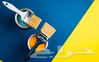 معلم دهانات وديكورات وورق حائط وبديل الرخام. 1