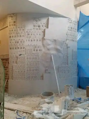 ديكورت دخاليه وحفر مغربي وجميع الجبسيات والجدريات 8
