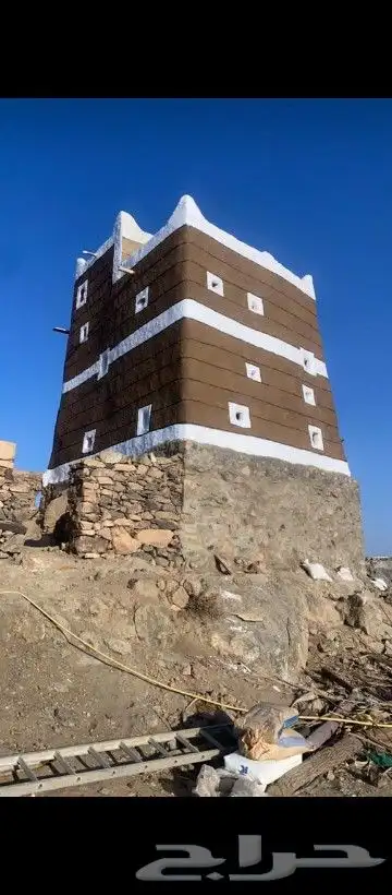 ترميم تراث بيوت طين قديمه 5