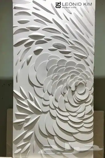 حفر ونحت جميع انواع الأخشاب cnc لوحات جدارية 3d 18