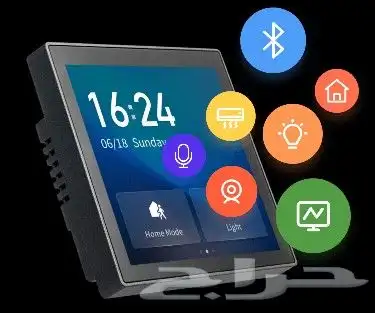 شاشة تحكم سمارت هوم حول بيتك smart home البيوت الذكيه 5