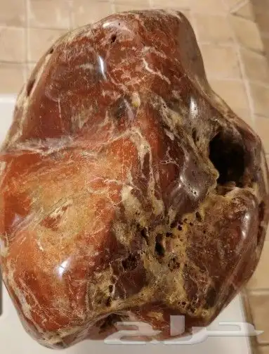 أحجار كريمة عقيق الجاسبر الأحمر G.STONES Agate RED JASPER 1