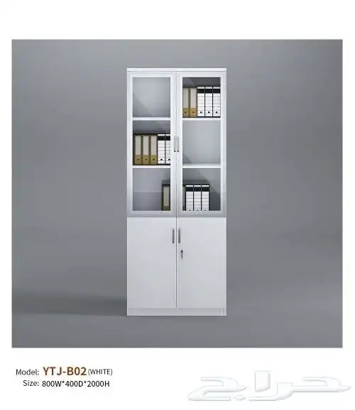 مكاتب ابيض واسود مودرن طاولة اجتماع محطات عمل ورك ستيشن كنب 4