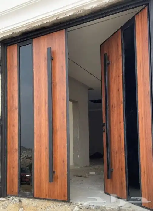 ابواب حديد كلايدينج وابواب المنيوم ودرابزينات بانواعها 27