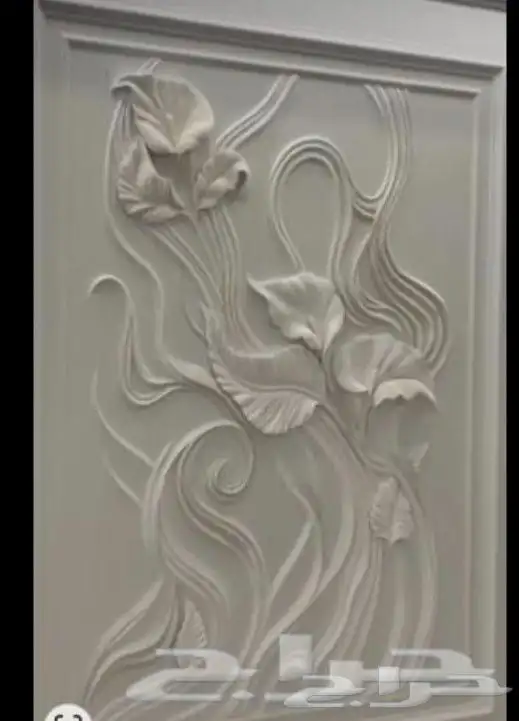 حفر ونحت جميع انواع الأخشاب cnc لوحات جدارية 3d 9