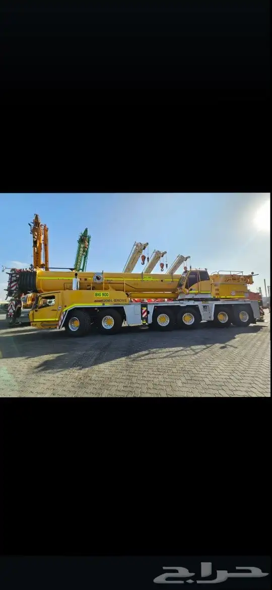 لتأجير جميع انواع المعدات الثقيله كرينات فوركلفت 1